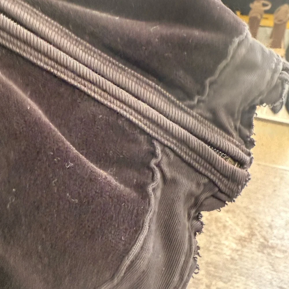 Juicy Couture Vintage Velour Black Velvet Lace Trim Tracksuit Jacket - Picture 7 of 11